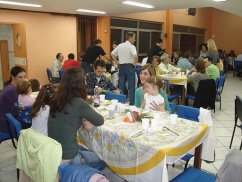 Jantar de Confraterniza��o dos Colaboradores do F�, Luz e Caridade